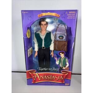VINTAGE 1997 Anastasia Together In Paris Dimitri Doll Brand Galoob NEW in Box